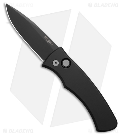 Pro-Tech Duke 2 Automatic Knife Black Aluminum (2.7" DLC MagnaCut)