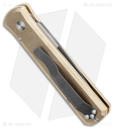 Pro-Tech Godson Automatic Knife SW Bronze Aluminum (3.15" Two Tone) 7111