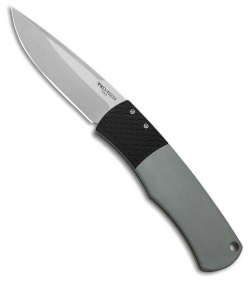 Pro-Tech Magic "Whiskers" Automatic Knife Gray/Black (3.125" Stonewash) BR-1