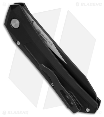 Pro-Tech Oligarch MagnaCut Sheepsfoot Automatic Knife Black Al (3.25" 2-Tone)