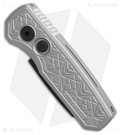 Pro-Tech Reverse Tanto Runt 5 Knife | Gray NEXUS Aluminum