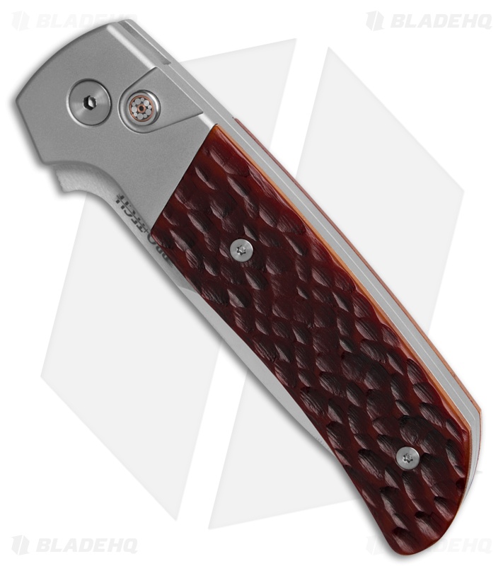 Pro-Tech Terzuola Custom ATCF Knife Jigged Bone