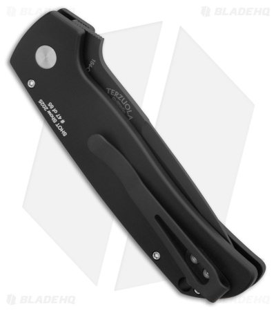 Pro-Tech ATCF Automatic Knife Black Aluminum  (3.5" DLC)