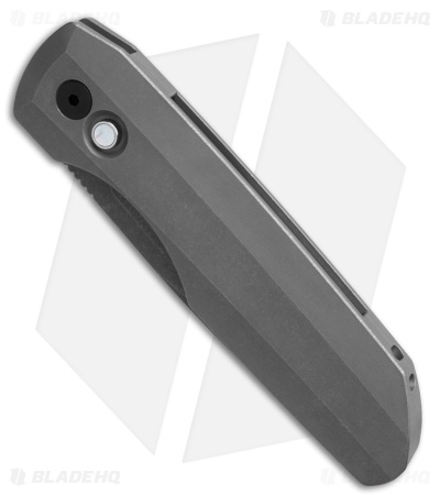 Pro-Tech Vero Synapse 2 Custom Automatic Knife Tumbled 17-4 (3.5" Acid Wash)