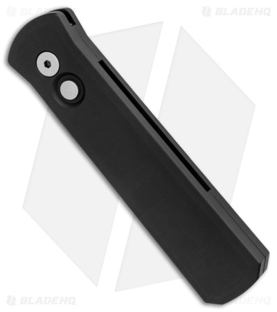 Pro-Tech Godson Automatic Knife Tactical Black Aluminum (3.15" Black) 721