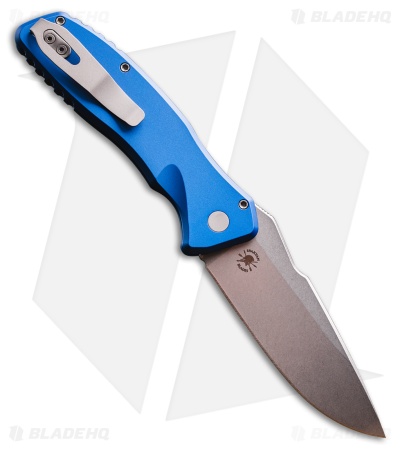 Spartan Blades + Pro-Tech Pallas Automatic Knife Blue Al (3.5" SW MagnaCut) 