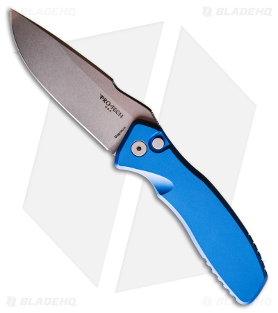 Spartan Blades + Pro-Tech Pallas Automatic Knife Blue Al (3.5" SW MagnaCut) 