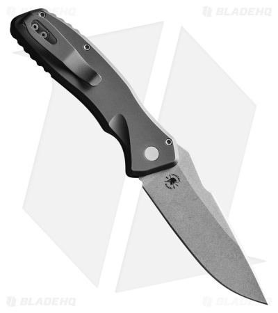 Spartan Blades + Pro-Tech Pallas Automatic Knife Black Al (3.5" SW MagnaCut) 