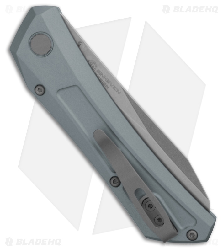 Pro-Tech Sinkevich Oligarch Automatic MagnaCut Knife Gray Al (3.25" SW)