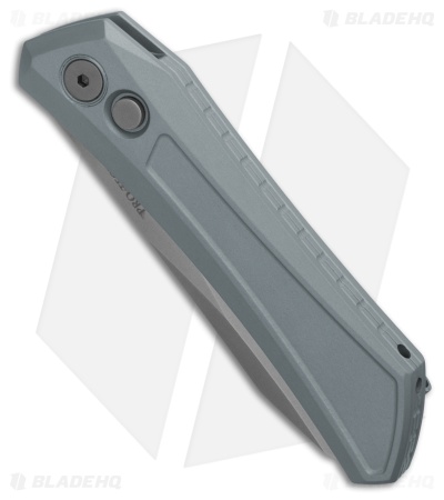 Pro-Tech Sinkevich Oligarch Automatic MagnaCut Knife Gray Al (3.25" SW)