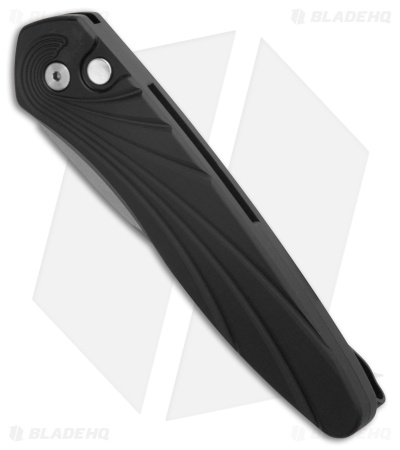 Pro-Tech Half-Breed Automatic Knife Black 3D Wave (1.95" Stonewash) 3636