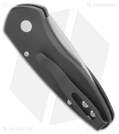 Pro-Tech Sprint Automatic Knife Black Aluminum (1.95" Stonewash)
