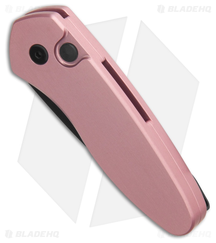 Pro-Tech Sprint Automatic Knife Pink Aluminum (2" Black DLC)