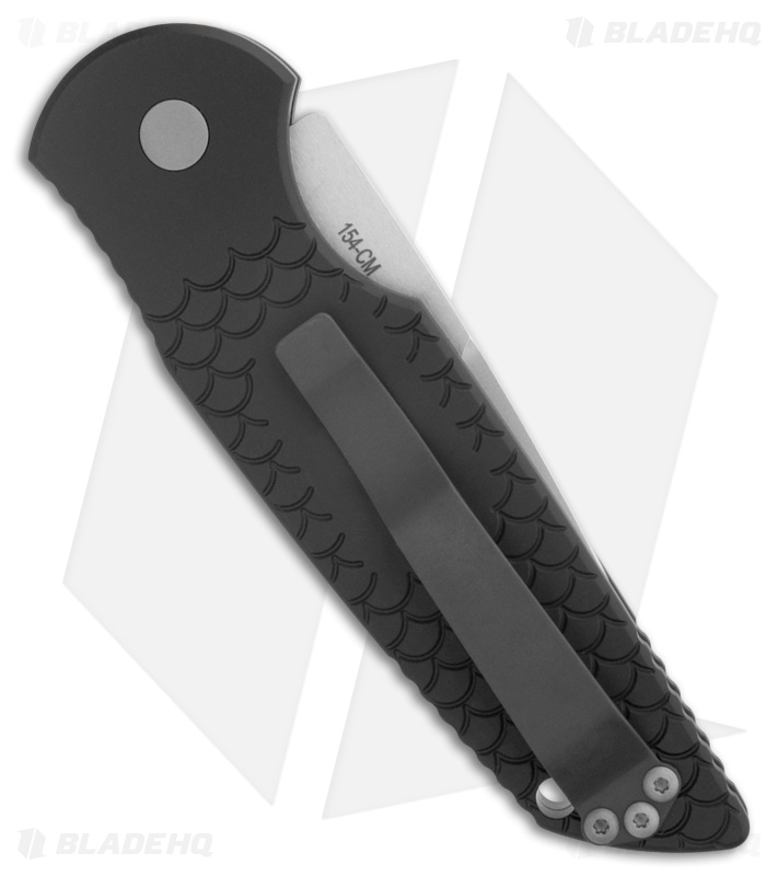 Pro-Tech Tactical Response TR-3 X1 Automatic Knife Fish Scale (3.5" Satin/SW)