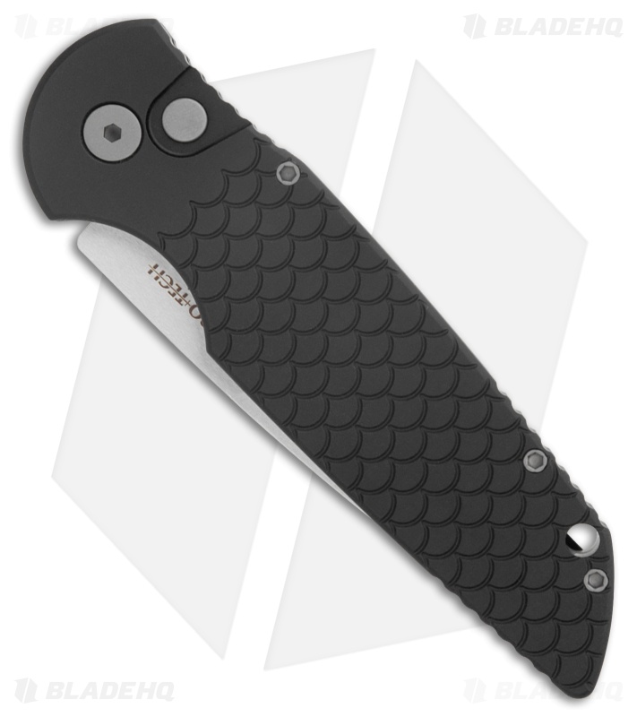 Pro-Tech Tactical Response TR-3 X1 Automatic Knife Fish Scale (3.5" Satin/SW)