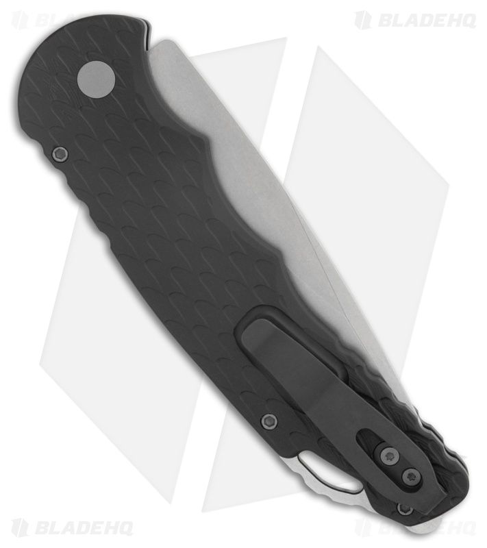 Pro-Tech TR-4.F5 Tactical Response 4 Automatic Knife Black Feather Grip (4" SW)