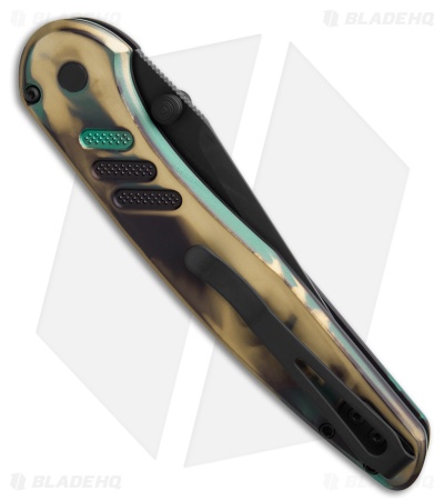 Pro-Tech Avalon Button Lock Knife Knurled Shipwreck Al (4.25" DLC MagnaCut)