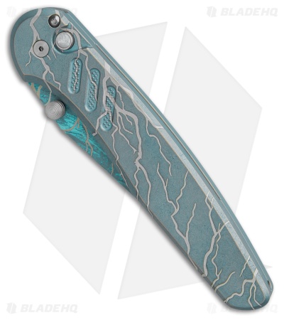 Pro-Tech Avalon MagnaCut Button Lock Knife Icefall (4.25" Ice Cerekote)