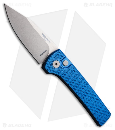 Pro-Tech Chavez Scapegoat Compact Auto Knife Carbide Blue Al (3.2" SW MagnaMax)