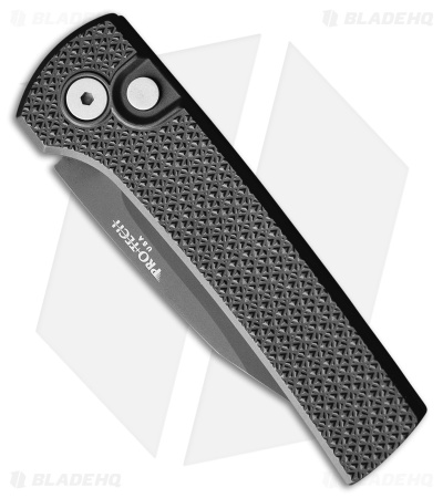 Pro-Tech Chavez Scapegoat Compact Auto Knife Carbide Black (3.2" DLC MagnaMax)