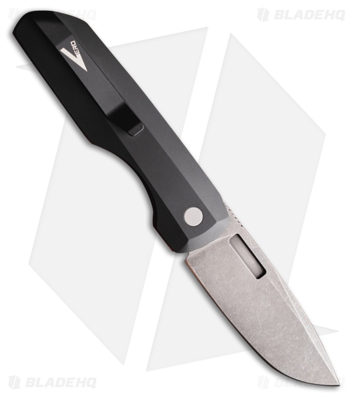 Vero Engineering + Pro-Tech Synapse Auto Knife Red Linen Micarta(3.5" Acid Wash)