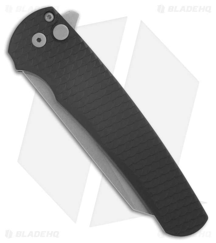 Pro-Tech Malibu | MagnaCut Button Lock | Black Dragon Scale