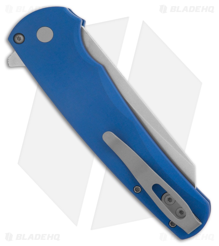 Pro-Tech Malibu Knife Blue Aluminum MagnaCut SW