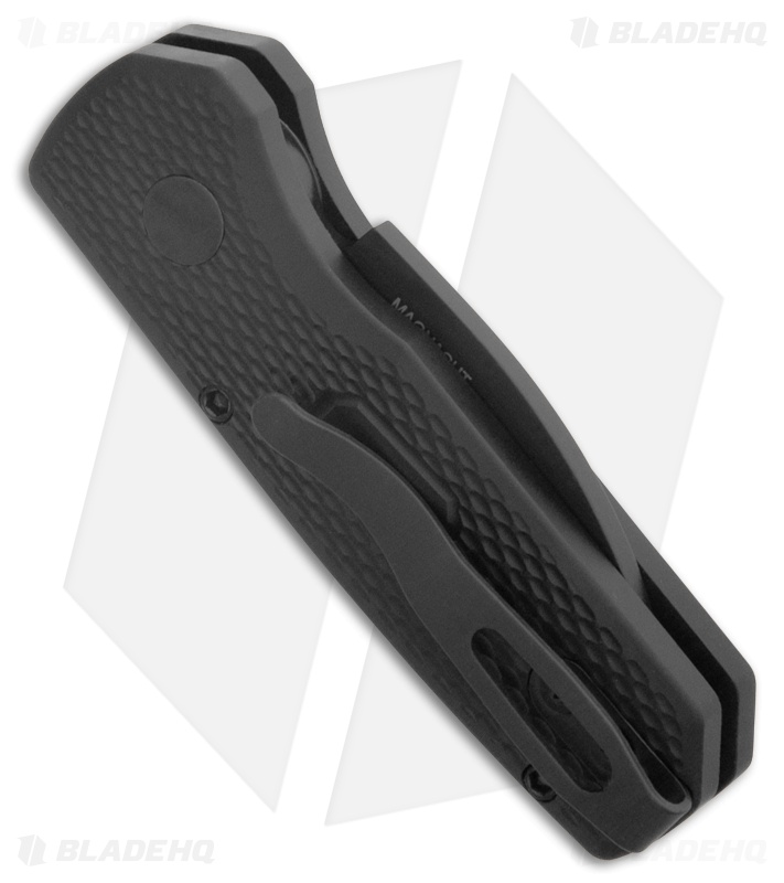 Protech Runt 5 Wharncliffe Stonewash 20CV Blade, Textured