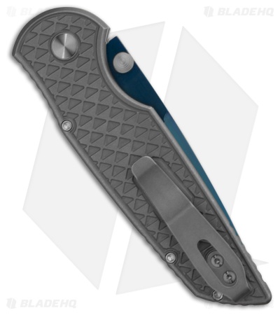 Pro-Tech TR-3 Integrity Button Lock Knife BB/SW Relic Steel (3.5" Sapphire) 