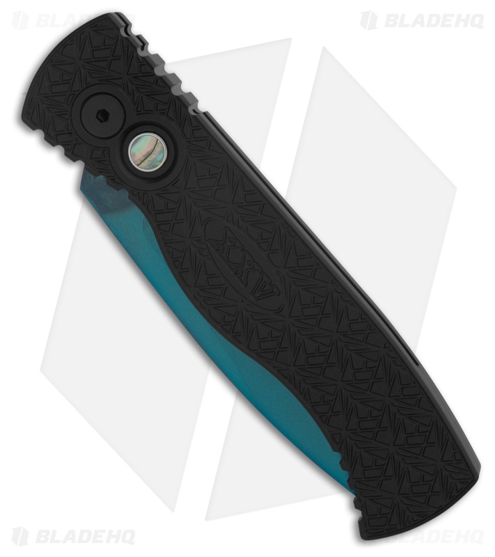 Pro-Tech TR-2 Tactical Response 2 Automatic Knife Black Nexus (3" Sapphire Blue)