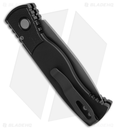 Pro-Tech Tactical Response 2 Automatic Knife Black Aluminum (3.1" Gray DLC)