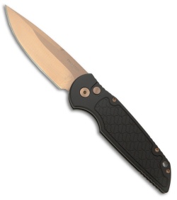 Pro-Tech TR-3 Tactical Response Automatic Knife BHQ Shield Al (3.5" Rose Gold)