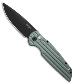 Pro-Tech TR-3 Tactical Response Automatic Knife Gray Aluminum (3.5" Black)