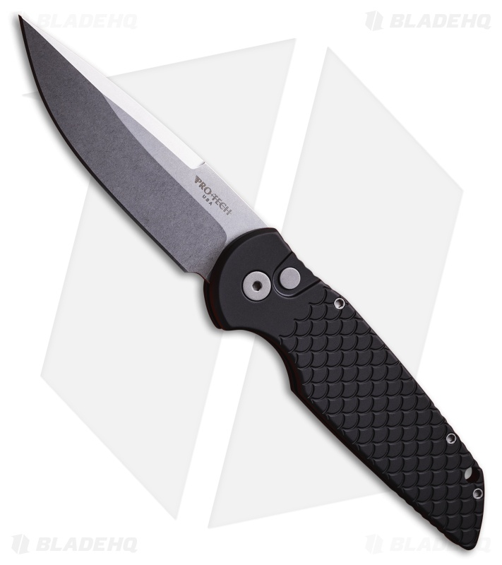 Pro-Tech Tactical Response TR-3 X1 Auto Knife Black Fish Scale (3.5" SW 154CM)