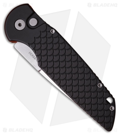 Pro-Tech Tactical Response TR-3 X1 Auto Knife Black Fish Scale (3.5" SW 154CM)