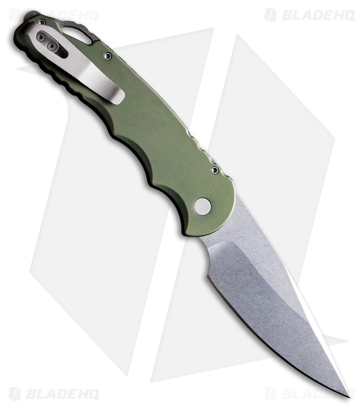 Pro-Tech TR-4 Automatic Knife Solid Green Aluminum (4" SW MagnaMax)