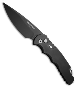 Pro-Tech Tactical Response 4 Automatic MagnaMax Knife Black Al (4" DLC)