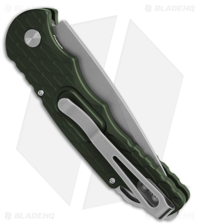 Pro-Tech TR-5 Tactical Response Automatic Feathered Green Al (3.25" SW)