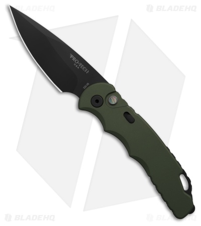 Pro-Tech TR-5 Tactical Response Automatic Green Al (3.25" DLC)