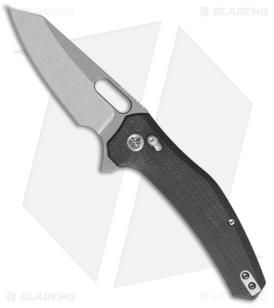 QSP Emu Glyde Lock Black Micarta Wharncliffe SW 14C28N