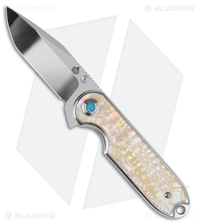 QSP Nebula Knife Synthetic Mother of Pearl Mirror/Polish
