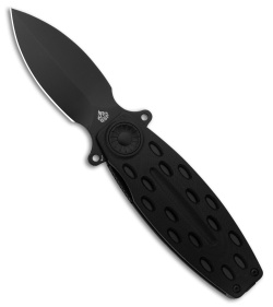 QSP Beetle Liner Lock Knife Black G-10 (3" Black) QS162-B
