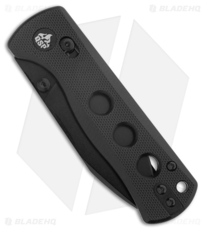 QSP Canary Glyde Lock Knife Black G-10 (2.8" Black) QS150GL-A2