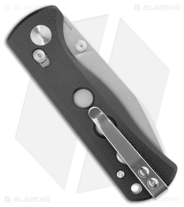 QSP Canary Crossbar Lock Black G-10 Drop Point SW 14C28N