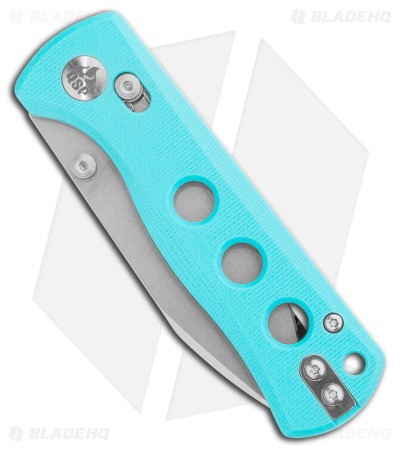 QSP Canary Glyde Lock Knife Tiffany Blue G-10 (2.8" Stonewash) QS150GL-C1