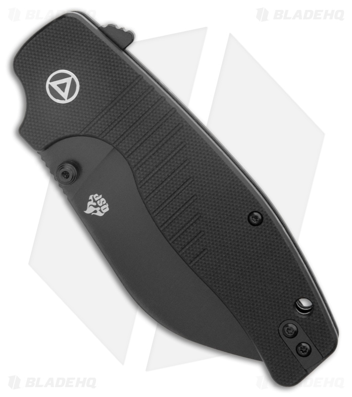 QSP Chefmaster Black G-10 Sheepsfoot Black 14C28N