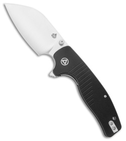 QSP Chefmaster Liner Lock Knife Black G-10 (3.2" Satin) QS163-A1