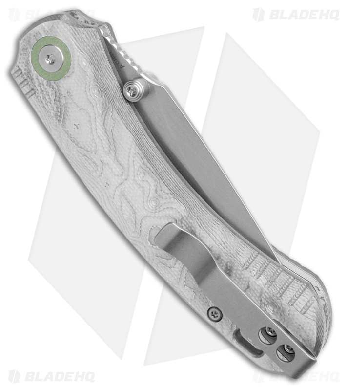 QSP Coyote Button Liner Lock Knife Aluminum Foil G-10 (3.2" SW)