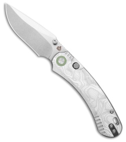 QSP Coyote Button Liner Lock Knife Aluminum Foil G-10 (3.2" SW)