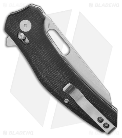 QSP Emu Glyde Lock Black Micarta Wharncliffe SW 14C28N